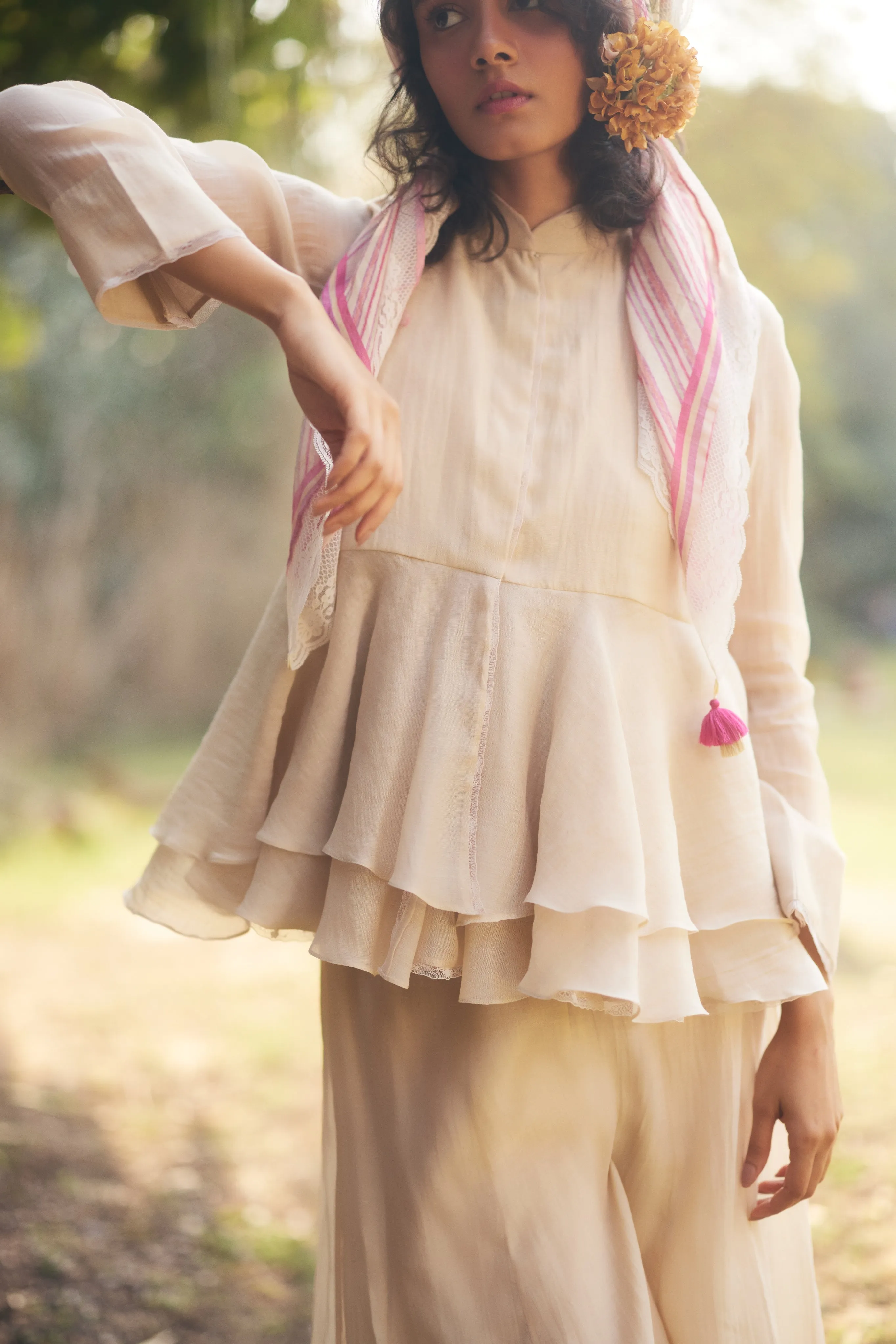 Aamani Peplum Set
