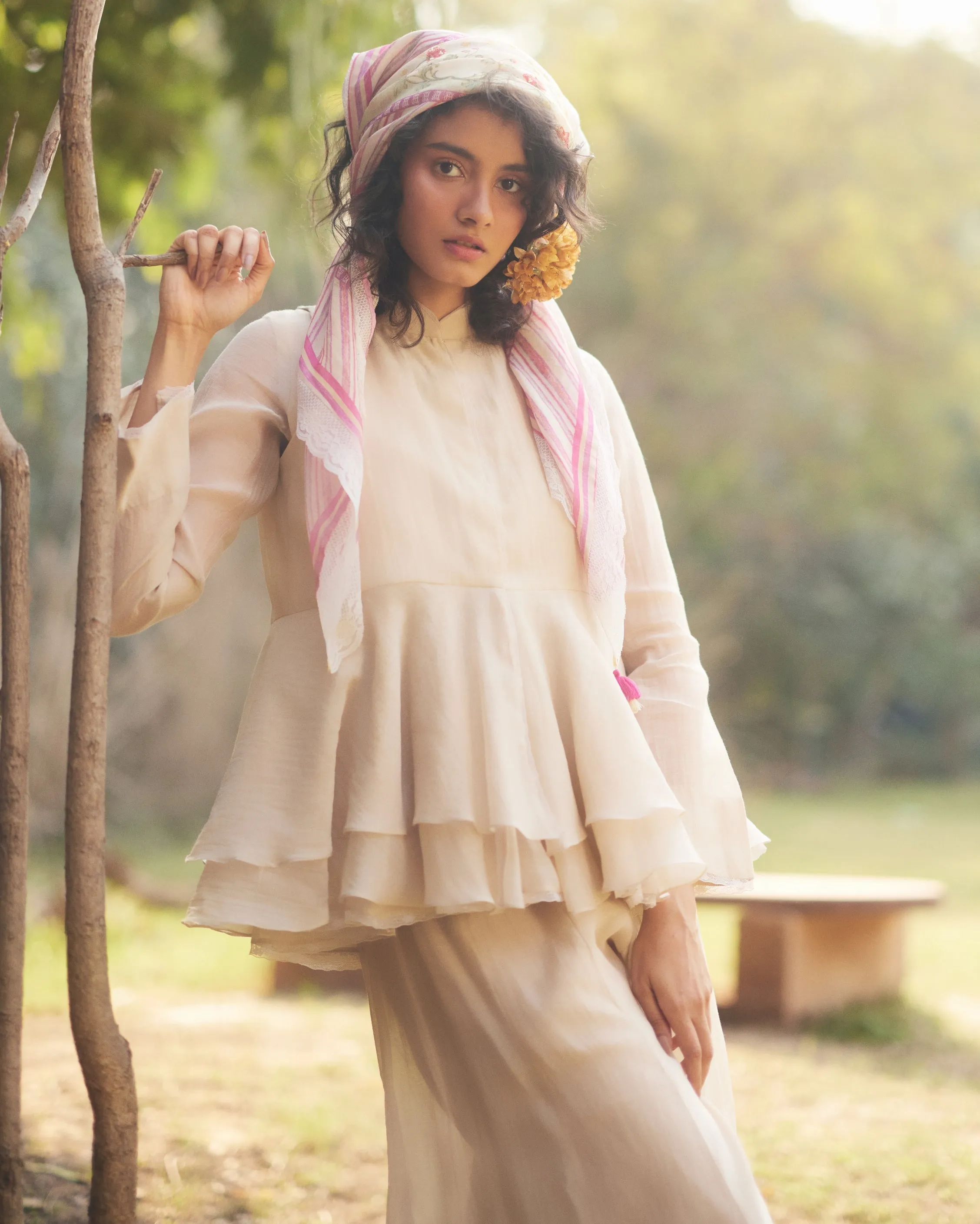Aamani Peplum Set