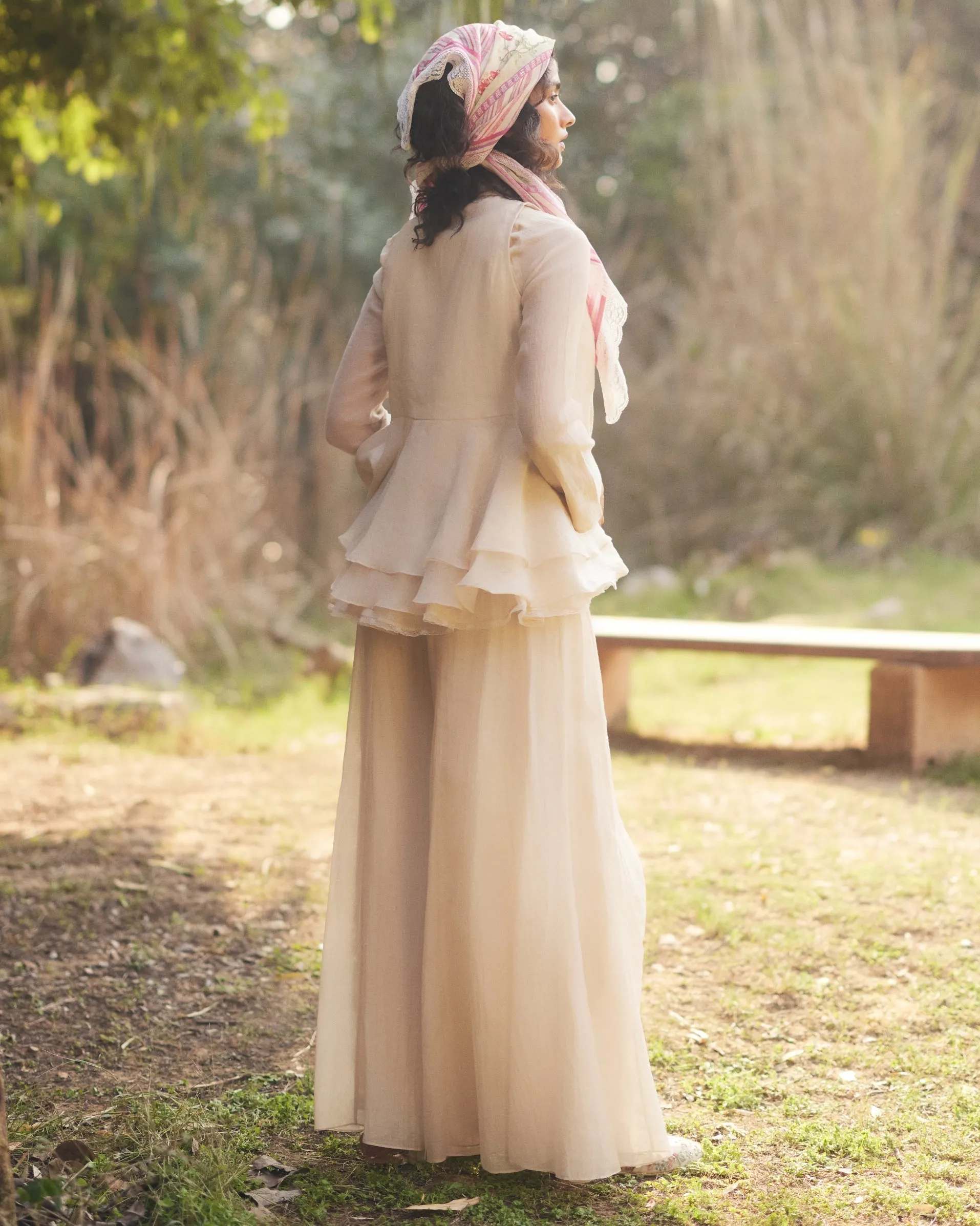Aamani Peplum Set
