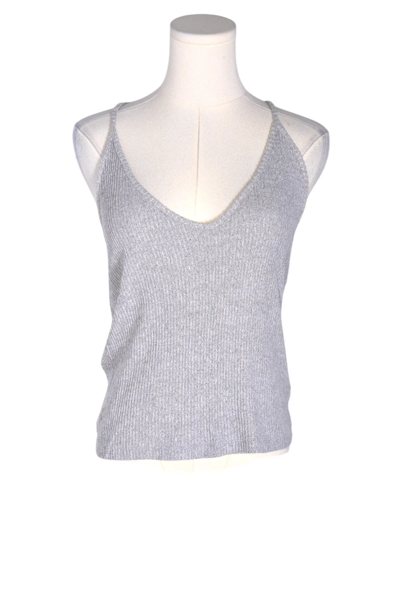 ABERCROMBIE & FITCH Women Tank Tops Regular fit in Gray - M