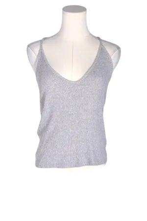 ABERCROMBIE & FITCH Women Tank Tops Regular fit in Gray - M
