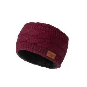 Britts Knits Burgundy Ladies Head Warmer