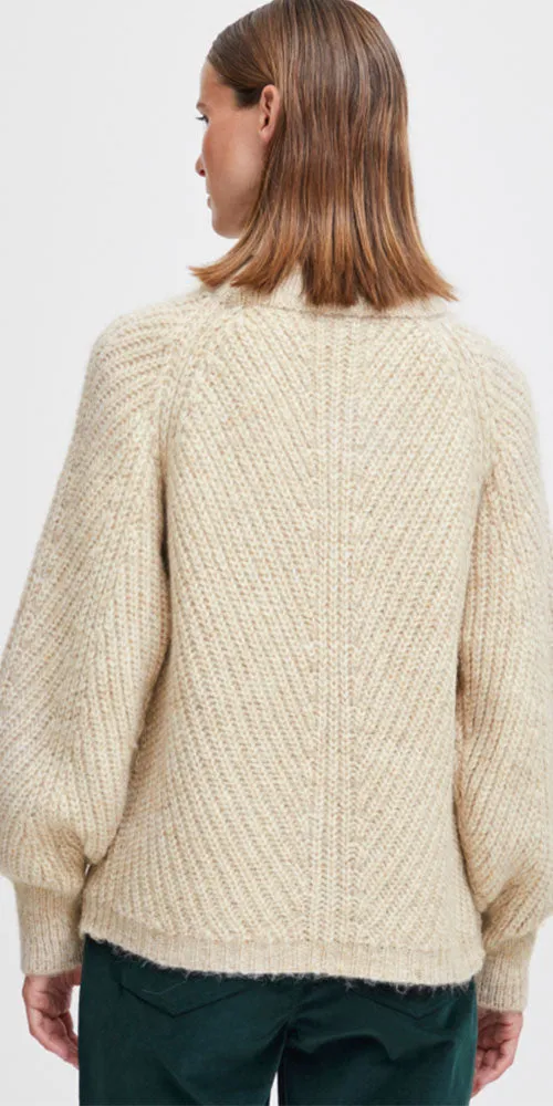 B.Young Oksana Pullover, oatmeal