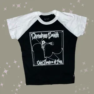 Christian Death (Only Theatre of Pain) Baseball Tee