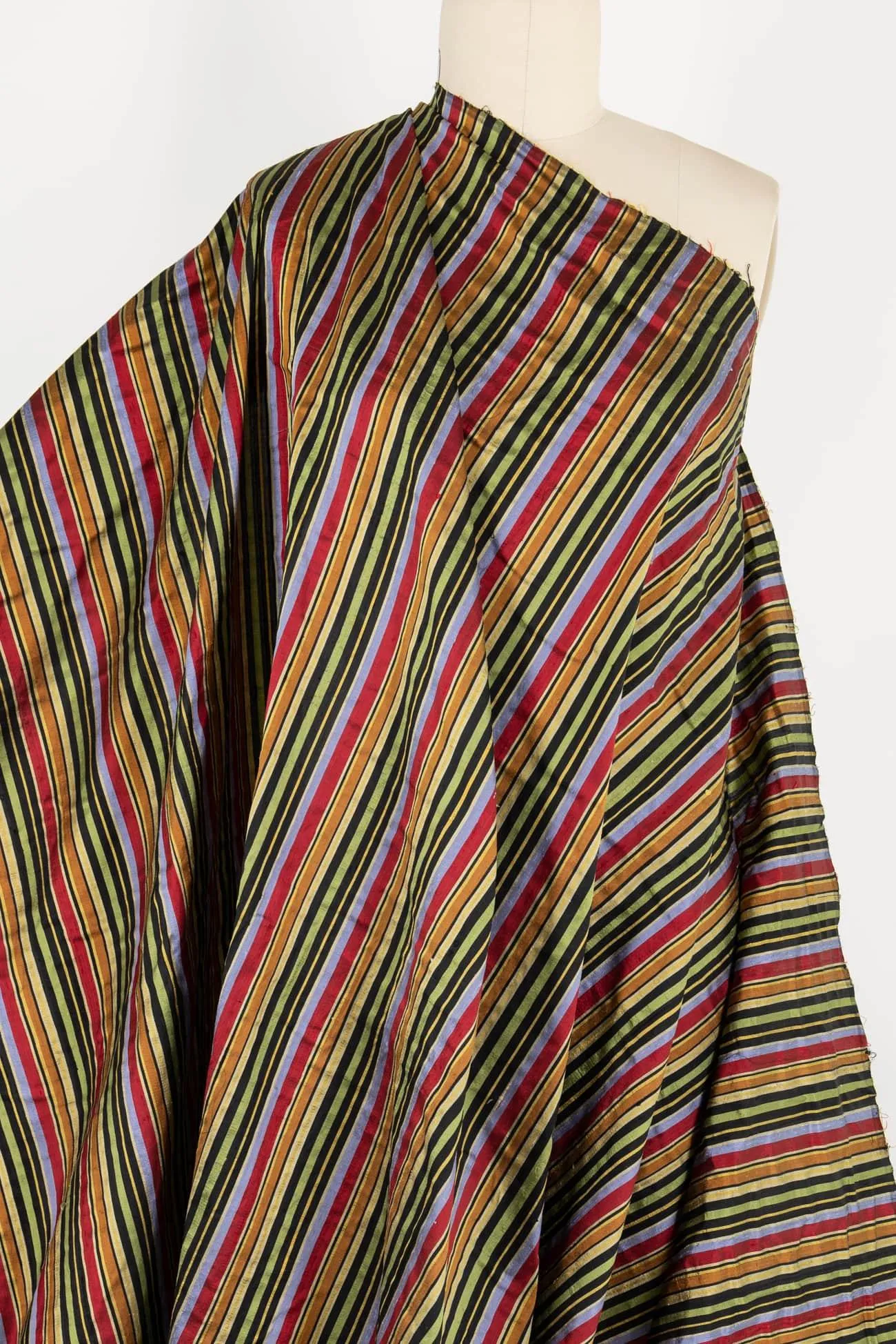Deeda Stripe Silk Woven