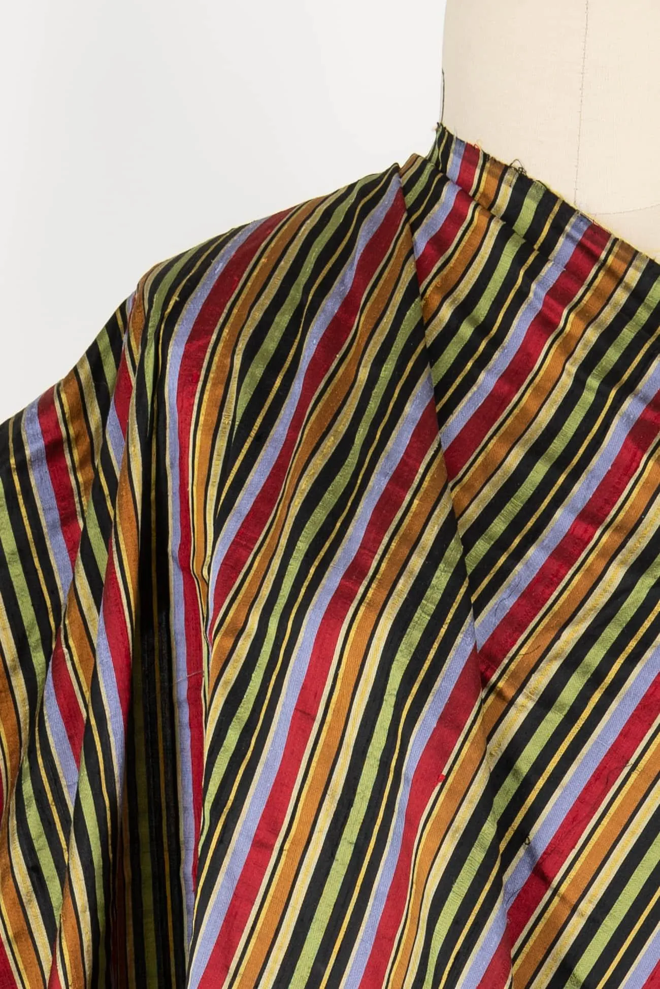 Deeda Stripe Silk Woven