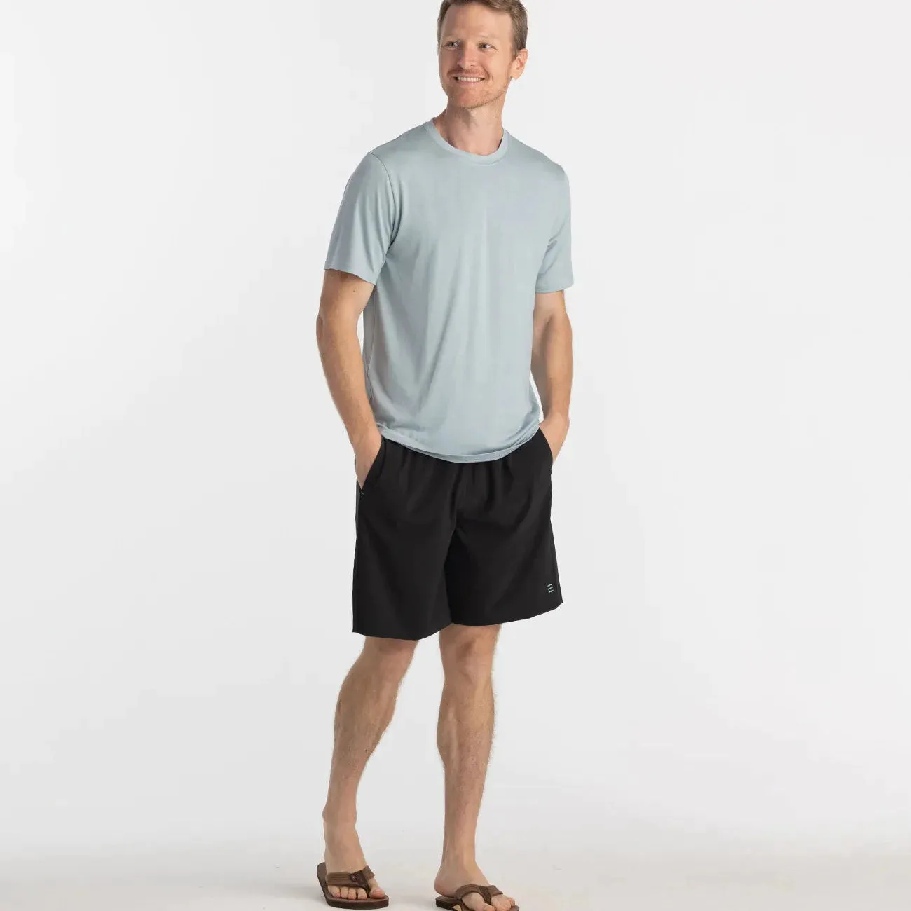 Free Fly Men's Breeze Short – 8" in Black