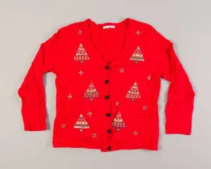 Intricate Trees-Small Christmas Sweater