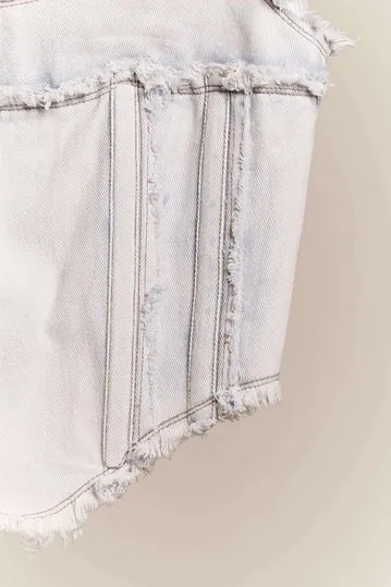 Mollie Denim Tank