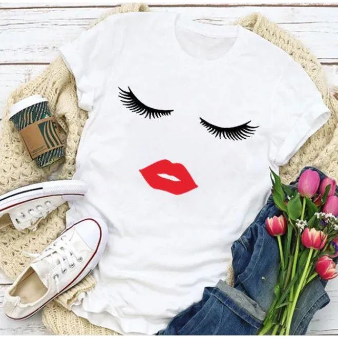 MomLife Stylish Casual Women Printed T Shirts