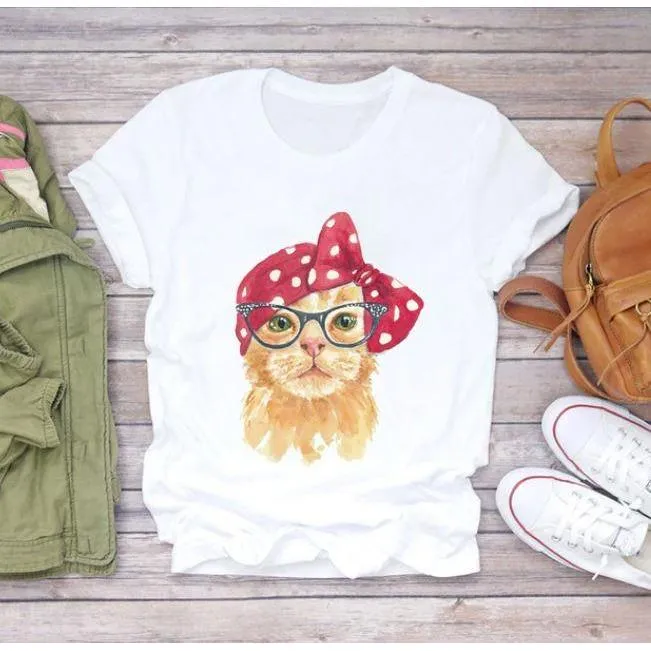 MomLife Stylish Casual Women Printed T Shirts