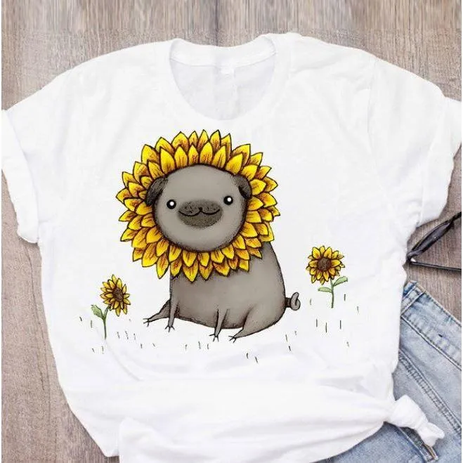 MomLife Stylish Casual Women Printed T Shirts
