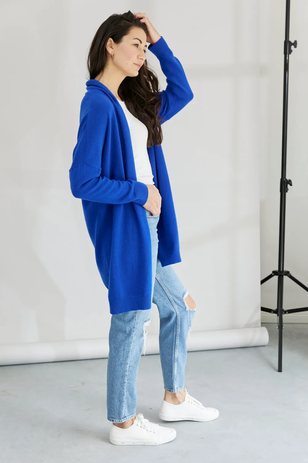 Mya Cashmere Open Cardi - Last Chance