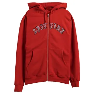 Old E Emb Zip Custom Hooded Zip Up Sweatshirt