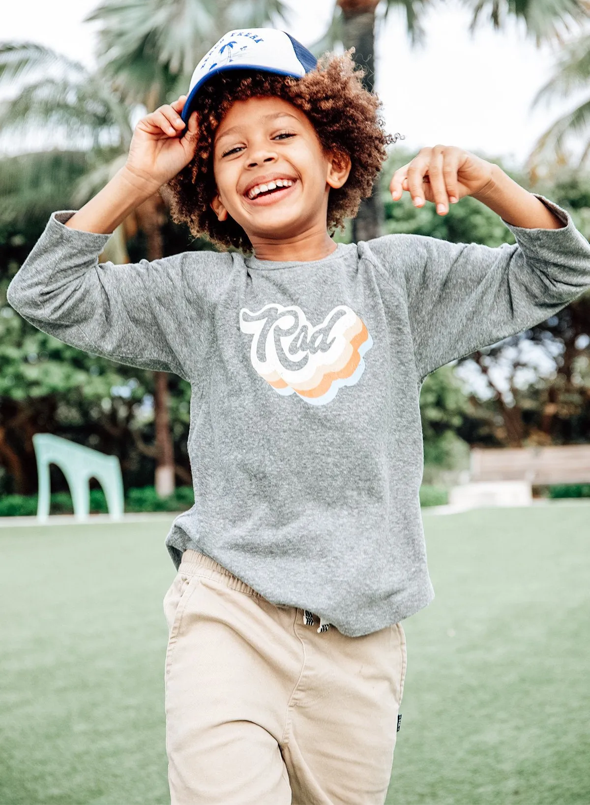 RAD LS RAGLAN - Long Sleeve Tee