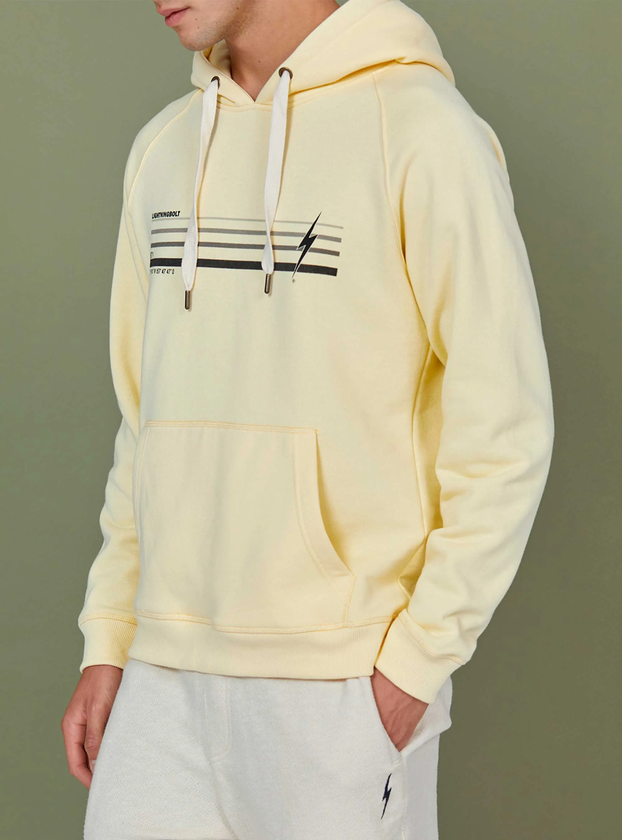 REGULAR HOODIE WITH FRONT PRINT