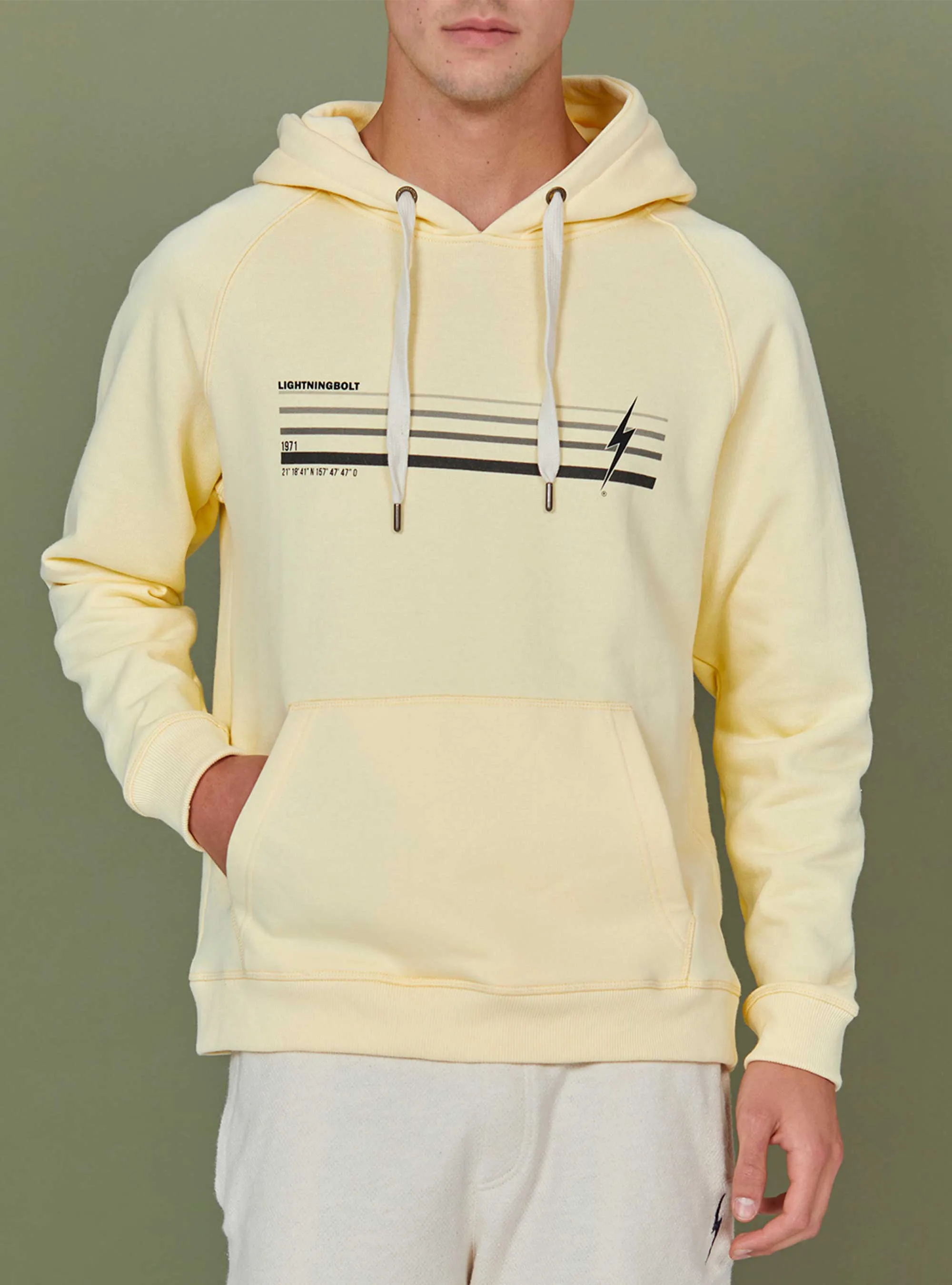 REGULAR HOODIE WITH FRONT PRINT