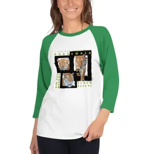 Shirt - Guatemala Tiger Rescue 3/4 Raglan Sleeve
