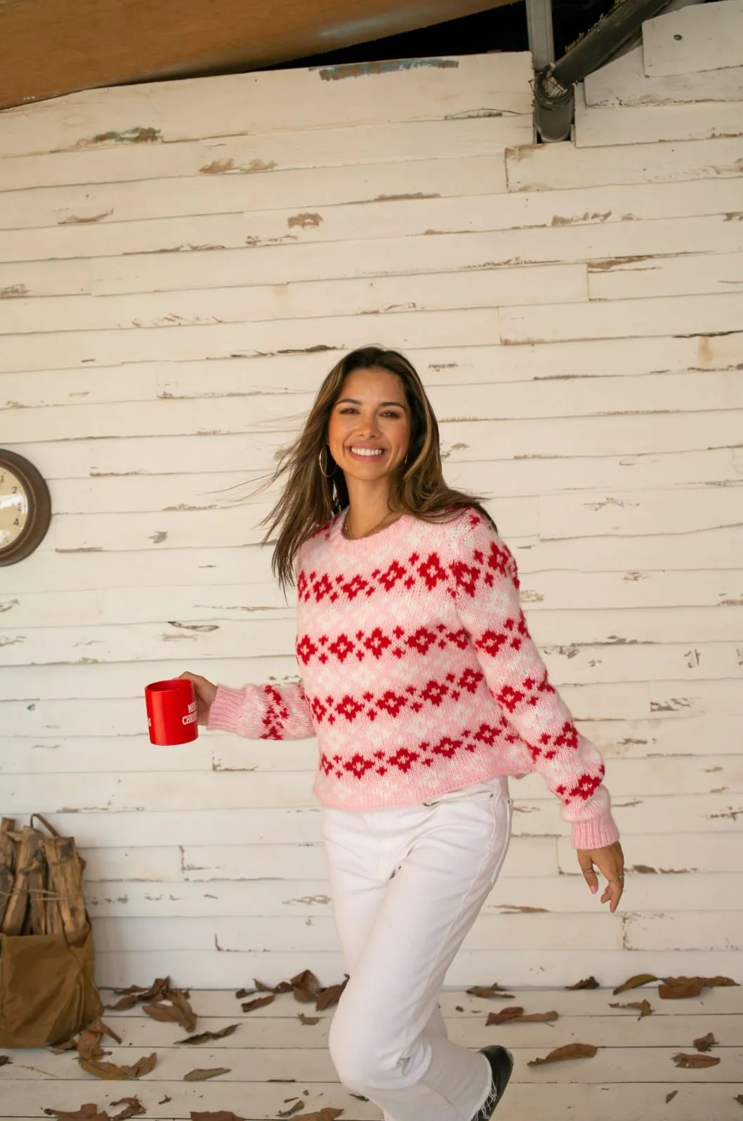 Shrunken Fair Isle Sweater