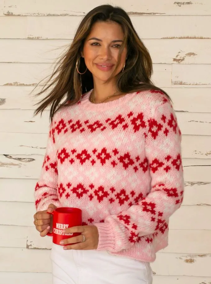 Shrunken Fair Isle Sweater