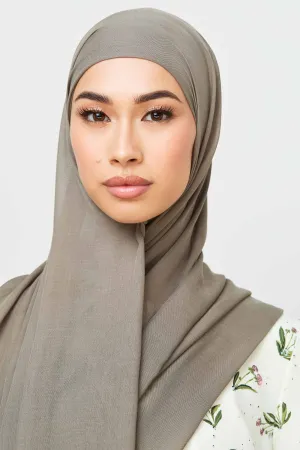 Signature Modal Hijab - Smokey Olive