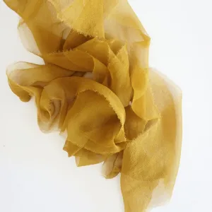 Silk Gossamer Ribbon in Oro