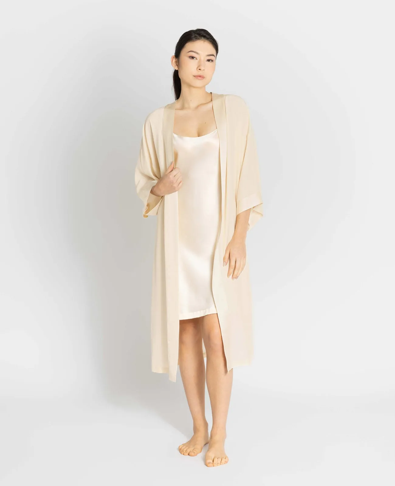 Silk Pyjamas Robe