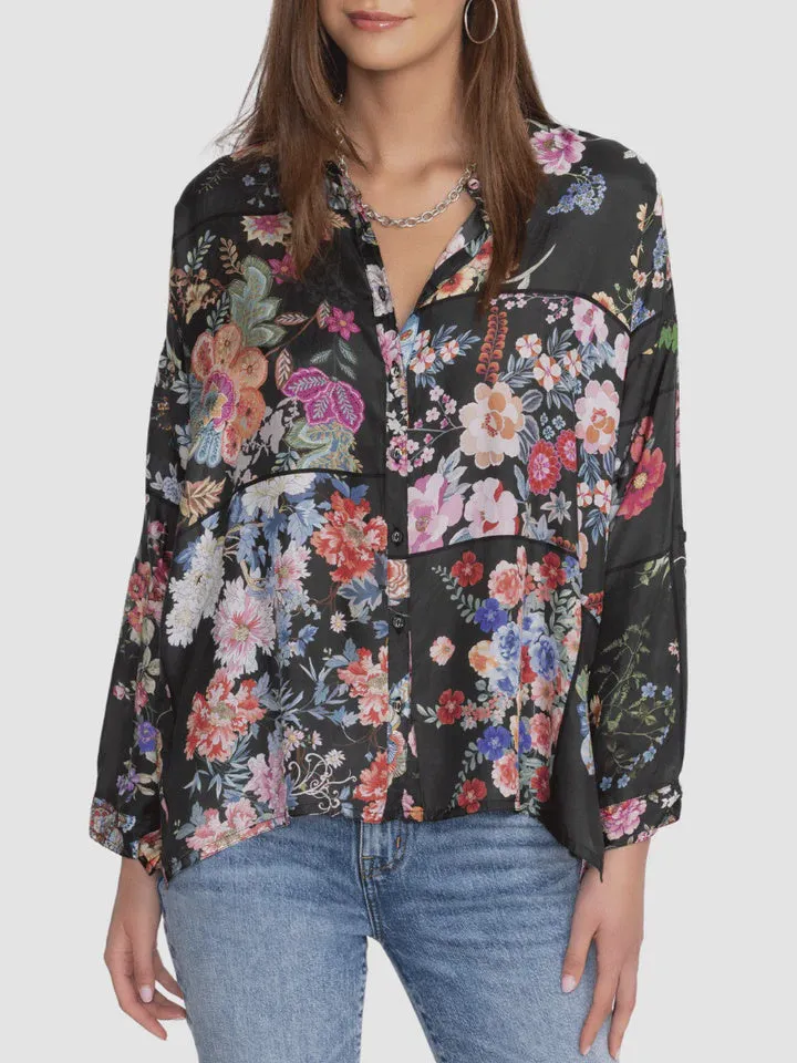THE AUDREY OVERSIZED BUTTON DOWN AKKI