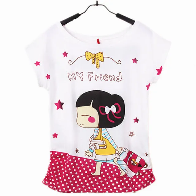Top Selling Womens Clothes 2017 Femininas Casual Printed Cotton Vintage Short-sleeve Elastic Brand Women T-shirt Tops for Women
