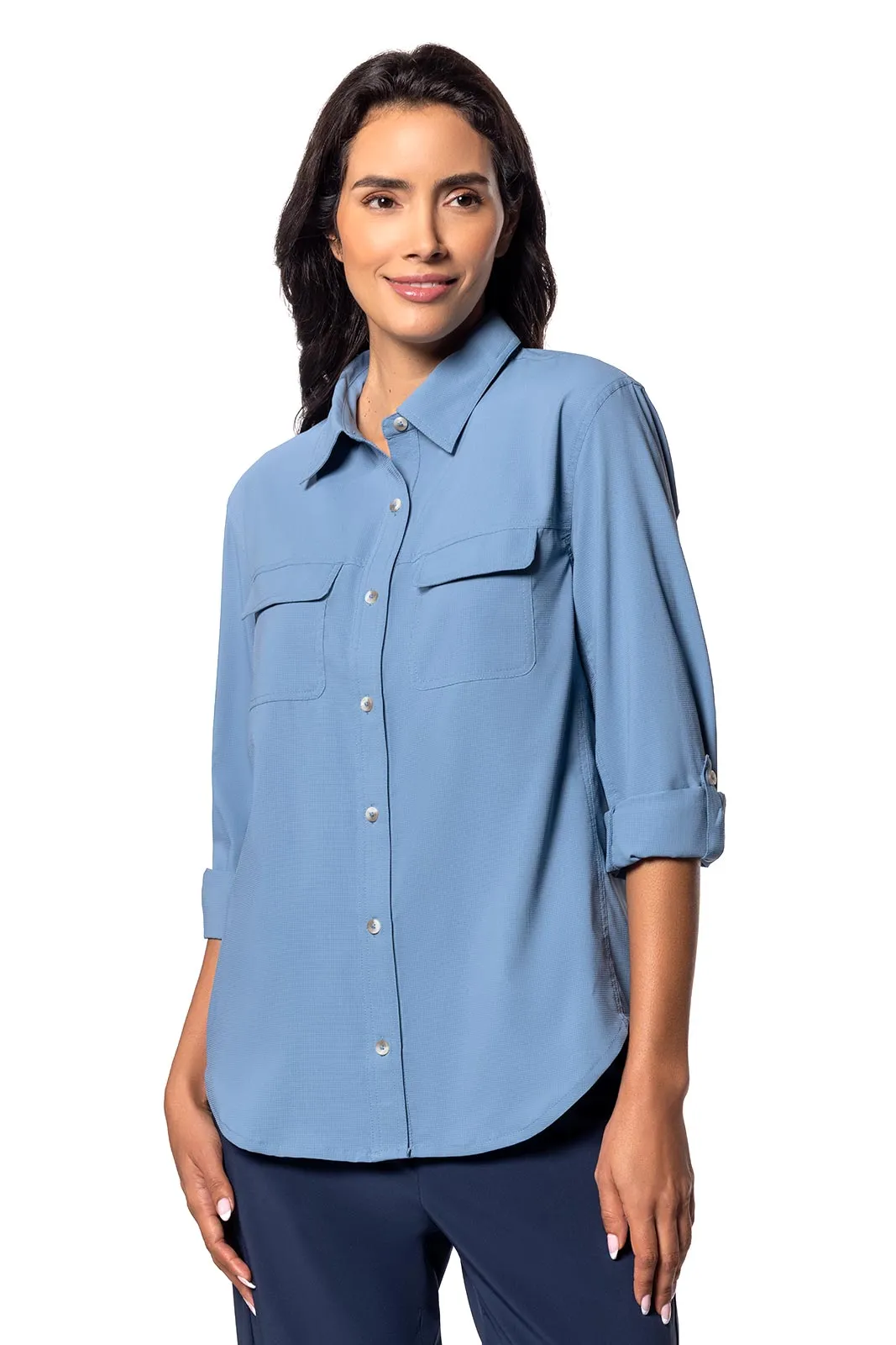 Women's Mylitta Travel Shirt | Blue Dusk