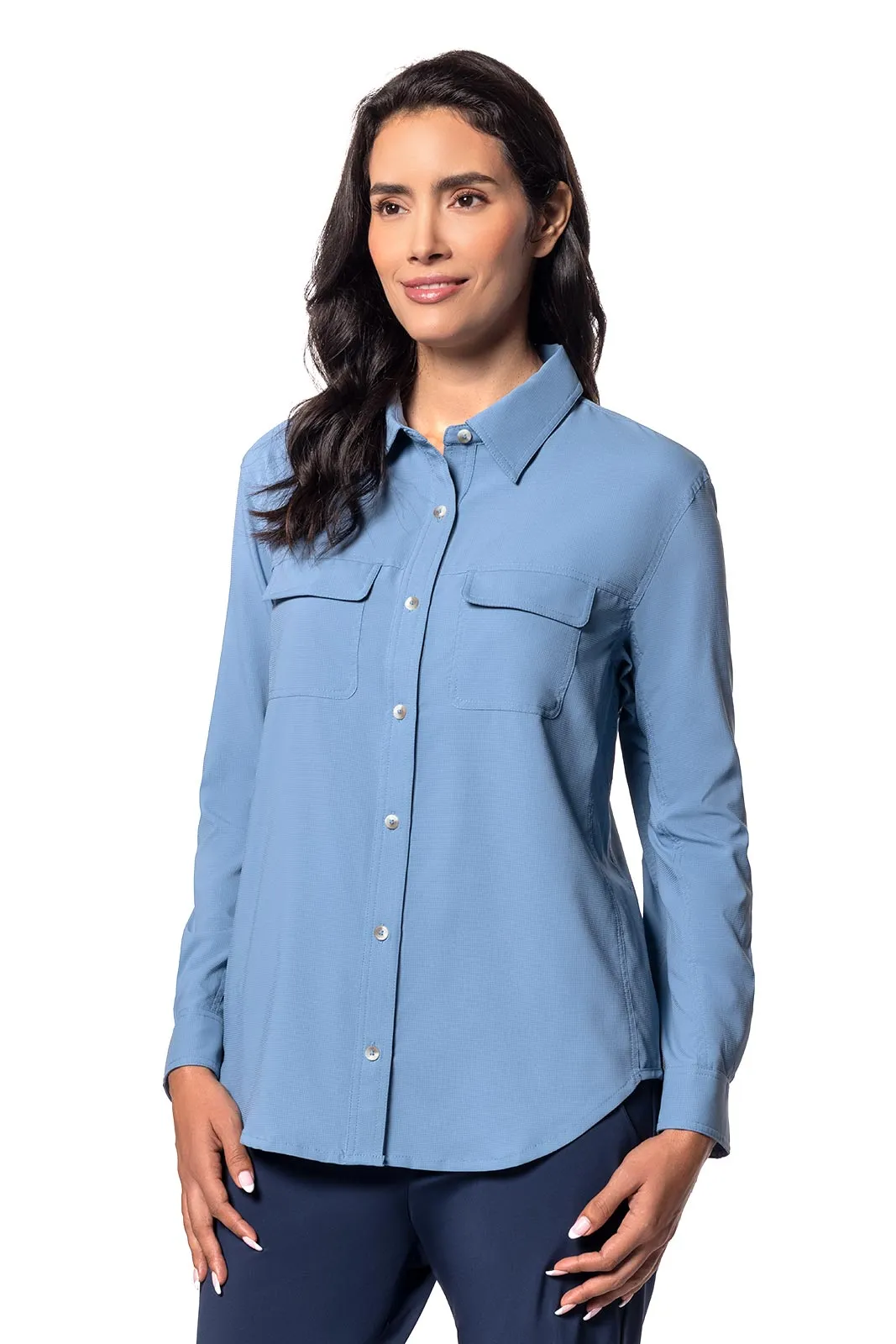 Women's Mylitta Travel Shirt | Blue Dusk